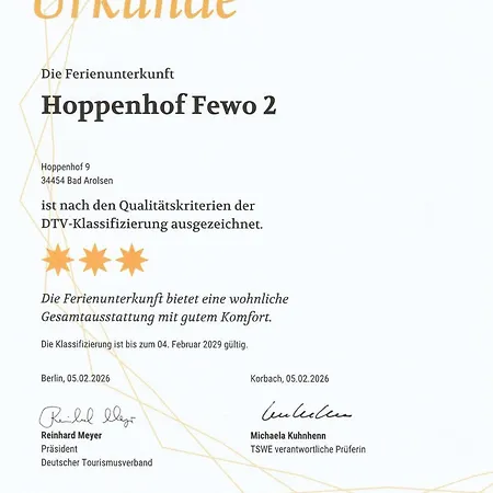 Apartment Hoppenhof 2 Twistesee Bad Arolsen